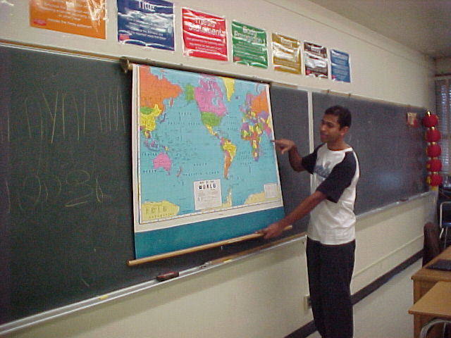 Student teaching Malayalam